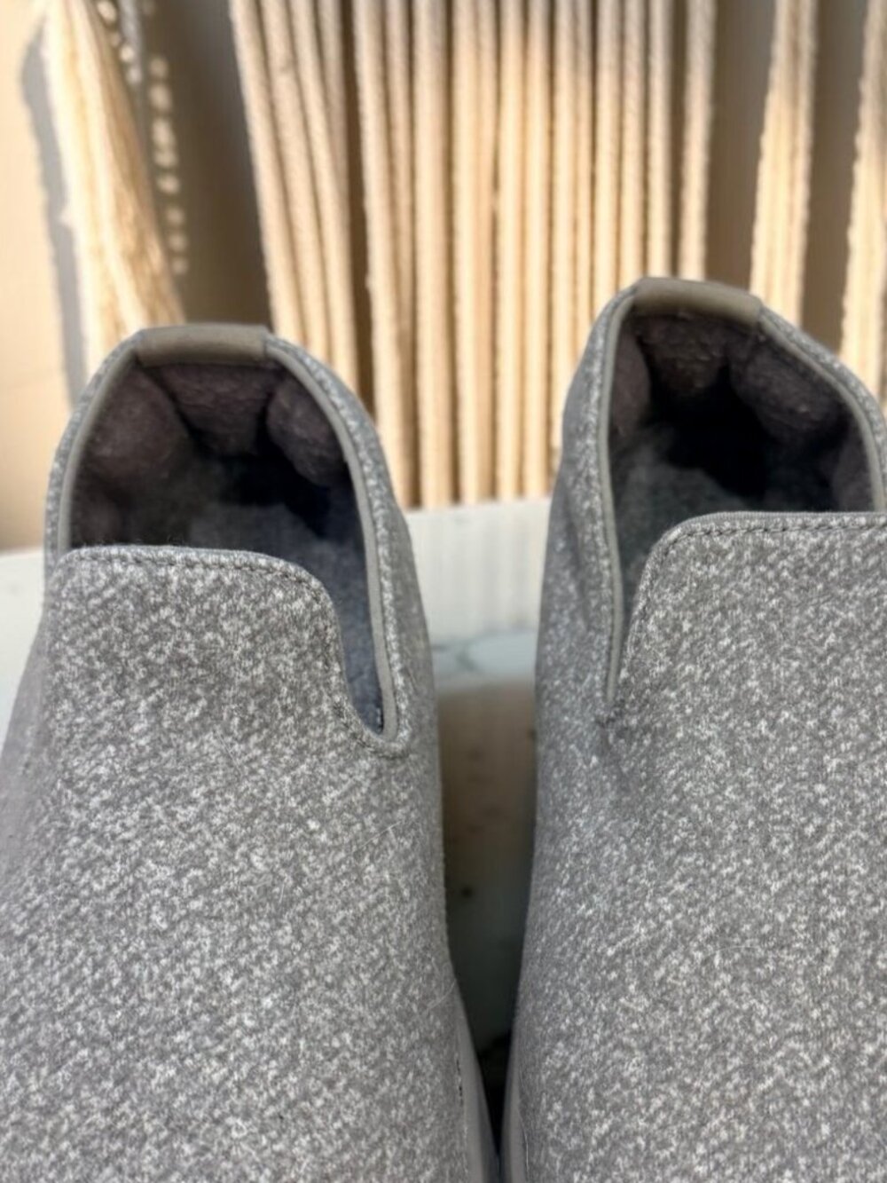 Allbirds Women's Size 9 Gray Wool Loungers Slip On Sneakers - Picture 10 of 11